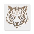 thumbnail image 1 of Plantilla de pared con cabeza de tigre Stencil Revolution, 1 of 8