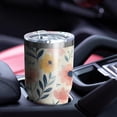 thumbnail image 4 of 30oz Pioneer Flower Tumblers Stainless Steel Tumbler with Lid and Straw,Vacuum Insulated Double Wall Travel Tumbler Cups Mug with Cleaning Brush for Coffee,Tea, 4 of 7