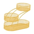 thumbnail image 3 of Frutero de Metal Cesta Organizadora para Frutas Soporte de Tres Pisos para Pan y Vegetales Bandeja Portátil para Snacks Estructura de Hierro Resistente Adecuado para Eventos Decoración del, 3 of 9