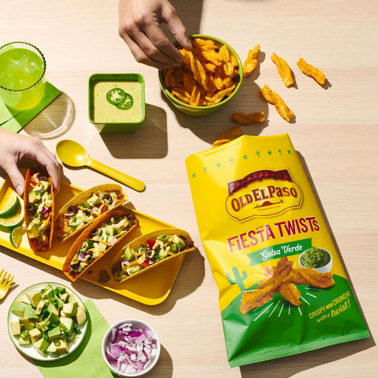Old El Paso Salsa Verde Fiesta Twists, 5.5 OZ - Walmart.com
