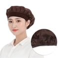 thumbnail image 4 of Cooker Chic Hotel Hair Nets Bundled Hair Food Service Nets Work Wear Cook Hat Cooking Hygienic Cap Chef Cap WHITE, 4 of 8