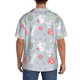 thumbnail image 3 of Balery Bunny cartoon with easter Camisa Casual de Manga Corta con Botones para Hombre, Texturizada, Estilo Cubano, para Playa, Verano-Medium, 3 of 5