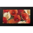 thumbnail image 2 of Hristova, Albena 14x9 Black Modern Framed Museum Art Print Titled - Poppies Bloom I, 2 of 5