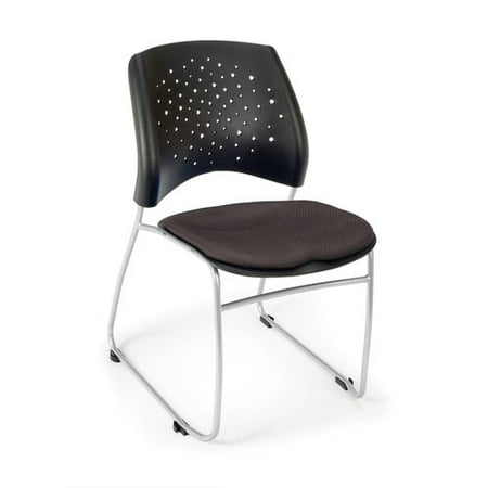 - OFM Stars and Moon Armless Stacking Chair with Cushion (Set of 4)