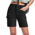 thumbnail image 5 of Jerdar Women's Hiking Cargo Shorts Quick Dry Lightweight for Outdoor Golf Fishing Outdoor Casual with Multi Pockets L, 5 of 8