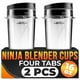 thumbnail image 1 of Vaso batidor KETAR de 16 onzas de repuesto para batidoras Ninja x2, 1 of 9