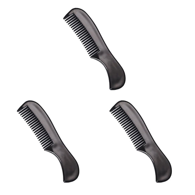 Soidarity Peine para barba, herramientas de maquillaje pequeñas de plástico creativas, suministros de modelado duraderos multifuncionales para salones de Type1 NO1 Soidarity CBP203478