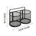 thumbnail image 3 of No Drill Wall Mounted Storage Rack, Kitchen Ginger Garlic Storage Basket, Household Spice Jar Organizer, No Drill Wall Mounted Storage Rack, 3 of 7