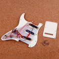 thumbnail image 4 of Pickguard precableado SSS Sunnimix guitarra Eléctrica Blanco, 4 of 8