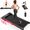 Black Pink, variant on Walking Pad with Vibration Pad, Under Desk Treadmill, 2.5HP 3.8MPH Fitness Jogging Machine, 12% Incline, with Remote Patbrela LED Display for Home