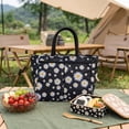 thumbnail image 3 of Portable Insulated Lunch Cooler Bag With Handle Thermal Food Storage Box For Travel Office Car Picnic And Outdoor Use, 3 of 6