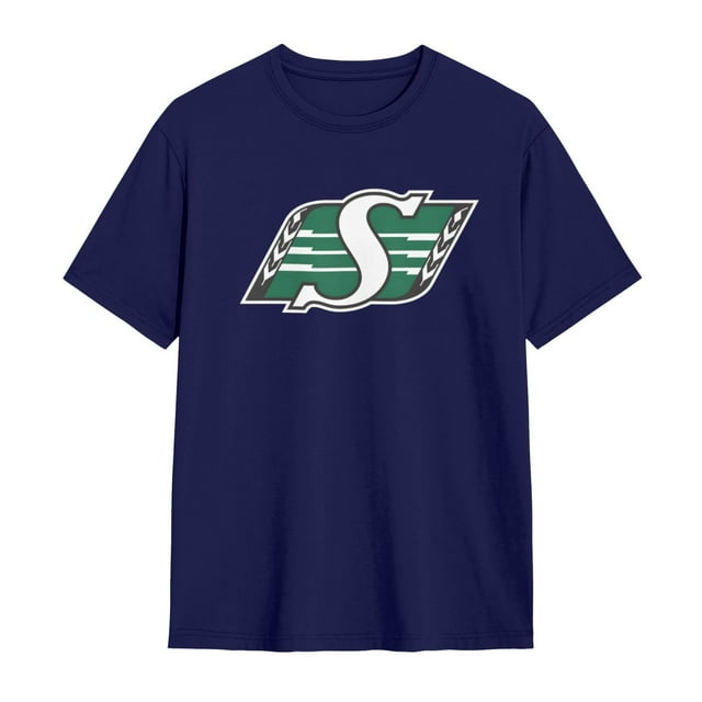 Chandail Saskatchewan Roughriders à Manches Courtes en Coton T-Shirt