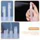 thumbnail image 5 of 12pcs mini botellas de spray de botellas de perfume transparente botellas de pulverización de perfume portátiles botellas de pulverización, 5 of 5