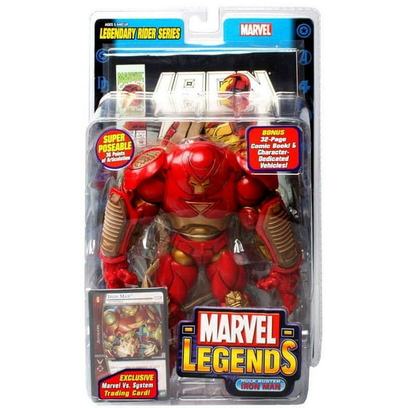 Marvel Series 11 Legendary Riders Hulk Buster Iron Man Action Figure