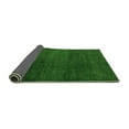 thumbnail image 2 of Ahgly Company Indoor Round Abstract Green Modern Area Rugs, 3' Round, 2 of 4