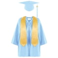 thumbnail image 1 of fastboy Graduation Cap And Gown Set For Boys And Girls Kindergarten Graduations Kids Graduation Gown Cap Set E, 1 of 6