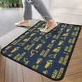 thumbnail image 4 of Cartoon Construction Vehicles Text Dark Blue Pattern Door Rugs,Washable Non Slip Door Mats Indoor,Decorative Door Mats,Entry Mat Indoor for Entrance,Bedroom,Kitchen,Bathroom,30"x17", 4 of 6