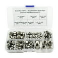 thumbnail image 1 of Guard4U Kit Surtido De Tuercas Keps (K-Lock) De Acero Inoxidable De 7 Tamaños, 170 Piezas; #4-40#6-32#8-32#10-32#10-24 1/4""-20 5/16""-18, 1 of 5