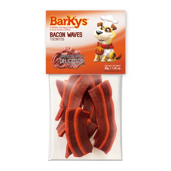 Barkys Bacon Prichos Waves Tocinitos 40 g