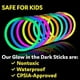 thumbnail image 5 of Party Supplies 50pk - 8 Inch Glow In The Dark Light Up Sticks Party Favors, Glow Party Decorations, Neon Party Glow Necklaces And Glow Bracele, 5 of 5