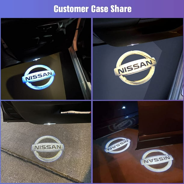 Nissan maxima door logo light discount