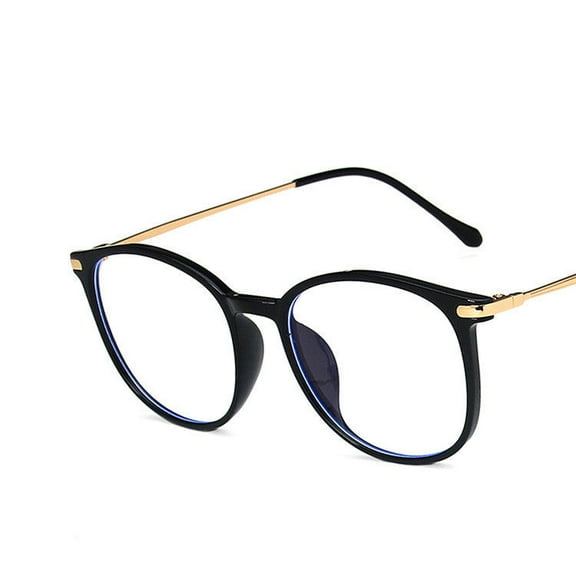 Elegant Unisex Rice Nail Decoration Blue Light Blocking Glasses Frame, Full Frame, Non-Prescription