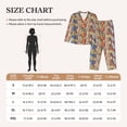 thumbnail image 4 of Honeii Funny Dogs Family print Women's Pajama Sets Long Sleeve Button Down Sleepwear Nightwear Soft Pjs Lounge Sets-, 4 of 7