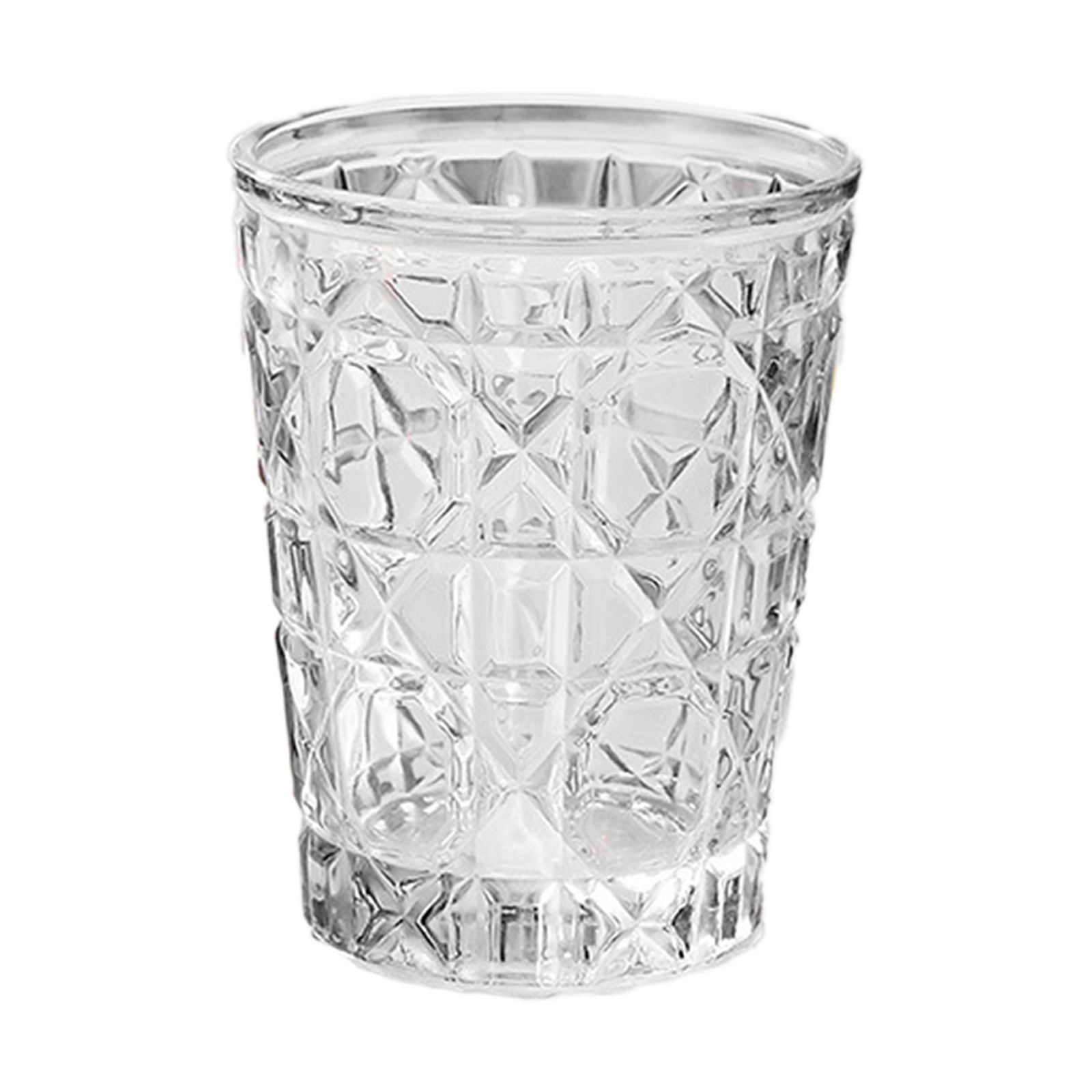 Haifle/Colorful Glass Bathroom Tumblers, Bathroom Tumbler Cup, 11oz