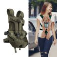 thumbnail image 4 of Puppy Chest Bag, Thickened Lightweight Adjustable Pet Dog Front Backpack  For Hiking For Biking M, 4 of 8