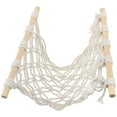 thumbnail image 3 of White Cotton Fruit Hammock for Kitchen Use Handwoven Macrame Storage Solution 1Pc, 3 of 4