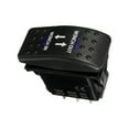 thumbnail image 2 of 3X 12V 20A Winch in Winch Out ON-OFF-ON Rocker Switch 7 Pin LED Blue, 2 of 5