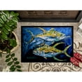 thumbnail image 3 of Carolines Treasures MW1125JMAT 24 x 36 in. Fish - Tuna Tuna Blue Indoor Or Outdoor Doormat, 3 of 4