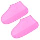 thumbnail image 1 of Cubierta de zapato impermeable de silicona Uxcell 29x16.5cm(L) sobrecalzado protectores de botas de lluvia galoshes rosa, 1 of 7