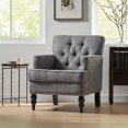 thumbnail image 2 of Christopher Knight Home Malone Club Chair, Charcoal Grey, 2 of 2