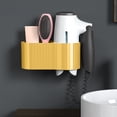thumbnail image 5 of CVLNCYCLING Hair Dryer Holder Wall Mount,Hair Dryer Rack Adhesive Styling Tool Organizer Storage,Dryer Storage Basket for Bathroom, 5 of 7