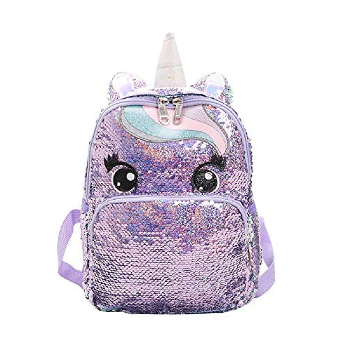 unicorn sequin backpack walmart