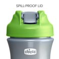 thumbnail image 4 of Sippy Cup Chicco Soft Spout, 18 meses o más, 350 ml, sin BPA, verde y plateado, 4 of 9