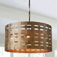 thumbnail image 2 of Capital Lighting 330441PA 4 Light Pendant Light, Patinaed Brass, 2 of 8