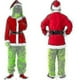 thumbnail image 2 of The Grinch Costume Christmas Cosplay Adult Santa Costume Outfits Set + Mask, 2 of 3