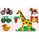 thumbnail image 5 of Pntil De Rompecabezas Square \u0026 Love Bead Pegboard Beads DIY Juguetes Educativos - se describe Macarena Tablero perforado transparente Perler Beads, 5 of 5