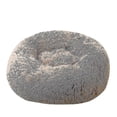thumbnail image 1 of Washable Calming Comfy Donut Style Plush Pet Cat Or Dog Bed, 1 of 1