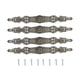 thumbnail image 1 of 4 Uds manijas de gabinete fuerte capacidad de soporte antiguo europeo hermoso y elegante tiradores de gabinete con tornillo para puerta, 1 of 8
