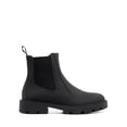 thumbnail image 3 of Women's Chunky High Round Toe Chelsea Booties Slip On Elastic Fall Short Boots, 3 of 5