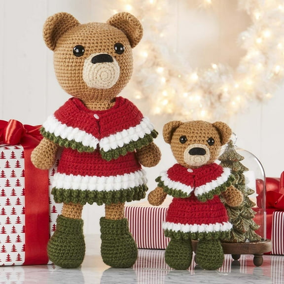 Herrschners® Mistletoe Magic Ensemble Crochet Kit