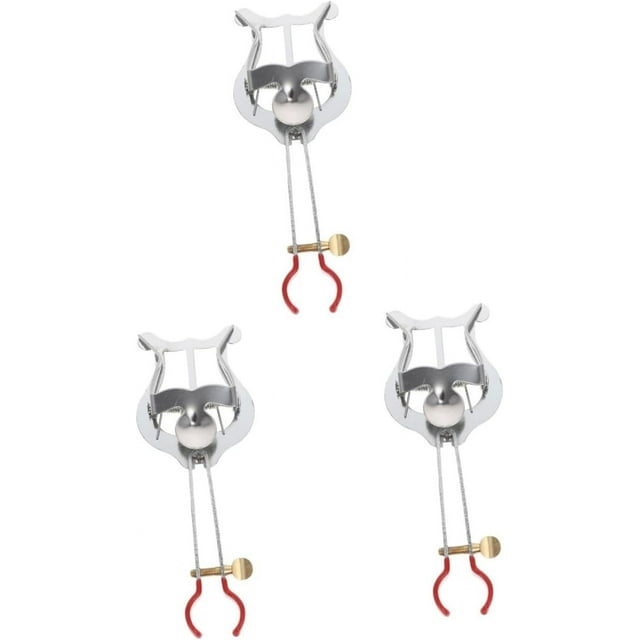 HUGFEGWE 3 Pcs Dossier Musical Trompette Clip de Partition Musicale Trompette Pince de Partition Musicale Trompette Support de Partition Musicale Trompette Fourniture de Musique Trompette CJB91-8743