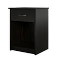 Mainstays Classic Nightstand with Drawer, Espresso