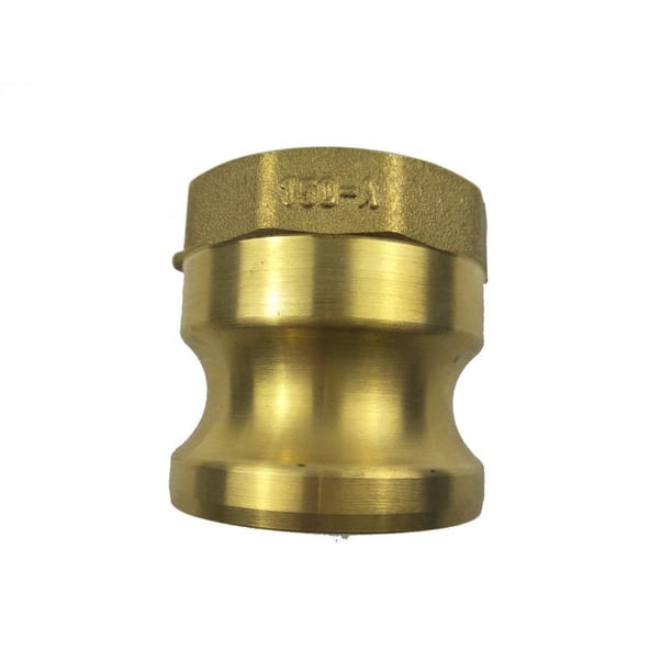 Cam and Groove Fitting Brass Type A 1" Adapter x 1" Female NPT