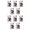 Multicolor2, variant on BESTSKY 10Pcs Guitar Picks,Better Tone Guitar Accessories,Improved Performance Quick Response Guitar Pick,Multicolor5