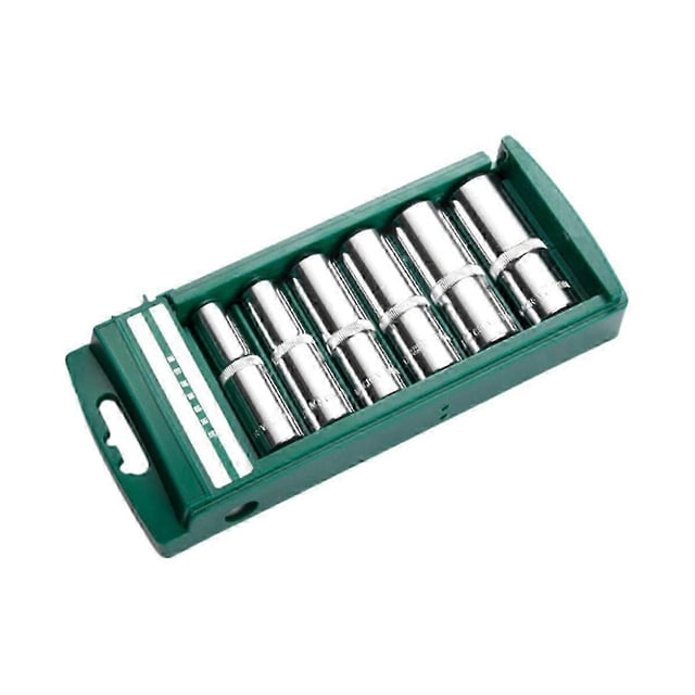 6 Pieces Of 1/2Inch External Socket with Long Hexagonal Socket Head and Combined Ratchet Wrench Too