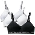 thumbnail image 1 of 3-Pack Teenager Girls Bra and Underwear Set, Sports Soft Bra Without Underwire Seamless Padded Bralette Top Underwear For 12-18 Years Children And Wom, 1 of 5